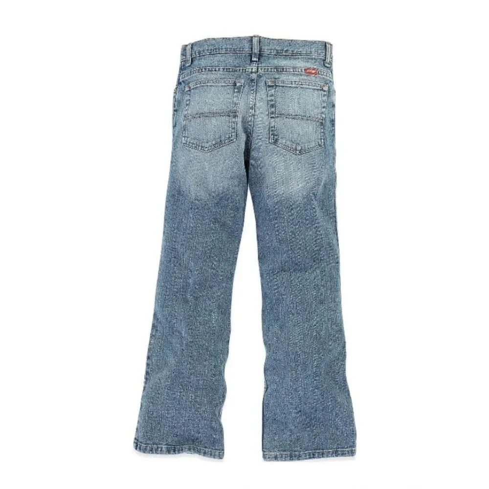 Wrangler Boys Bootcut Denim Jeans, Size 12 Husky